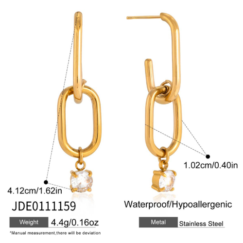 Boucles d’oreilles en acier – E0111159