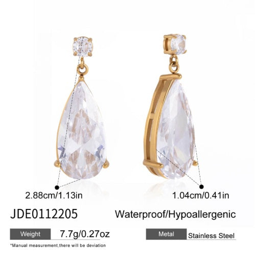 Boucles d’oreilles en acier – E0112205