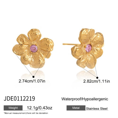 Boucles d’oreilles en acier – E0112219