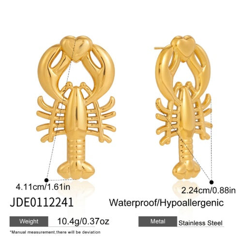 Boucles d’oreilles en acier – E0112241