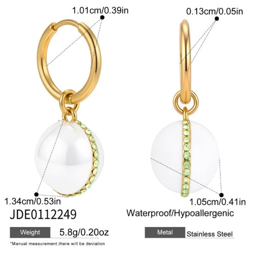 Boucles d’oreilles en acier – E0112249