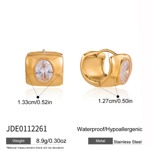 Boucles d’oreilles en acier – E0112261