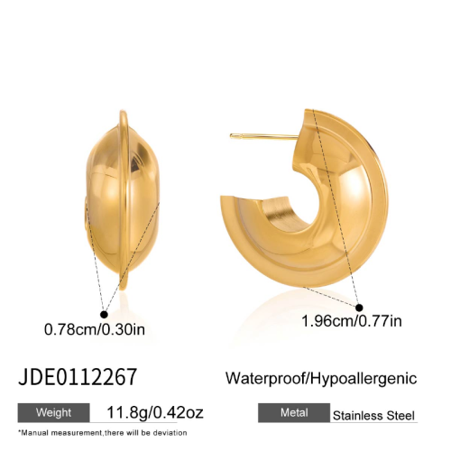 Boucles d’oreilles en acier – E0112267