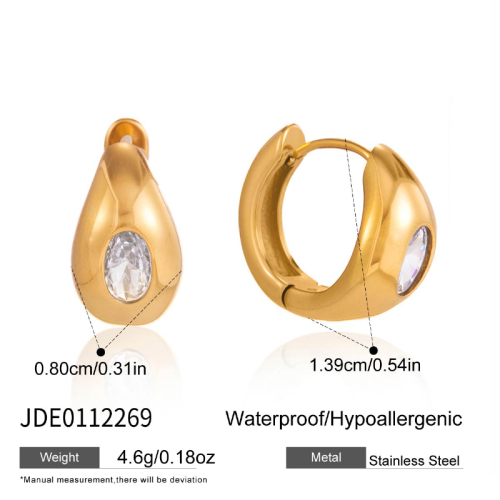 Boucles d’oreilles en acier – E0112269