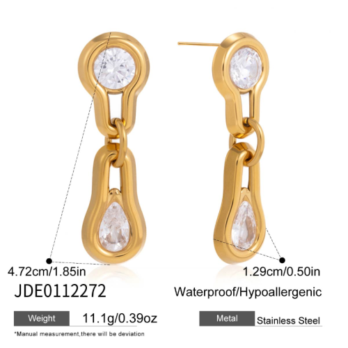 Boucles d’oreilles en acier – E0112272