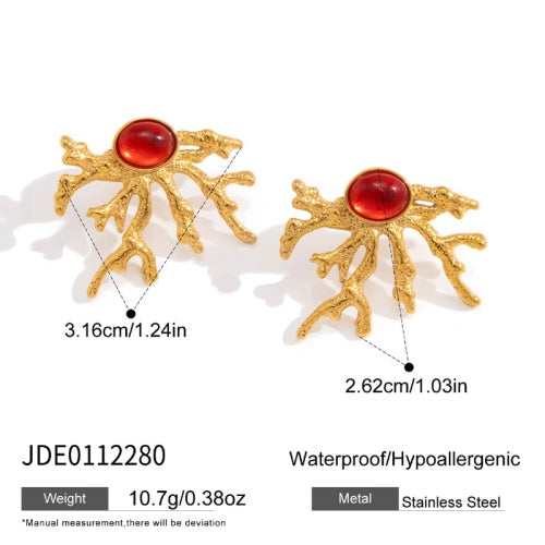 Boucles d’oreilles en acier – E0112280