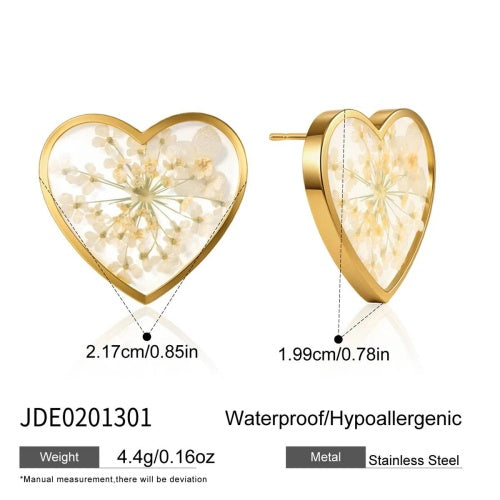Boucles d’oreilles en acier – E0201301