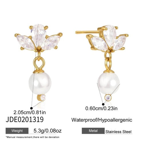 Boucles d’oreilles en acier – E0201319