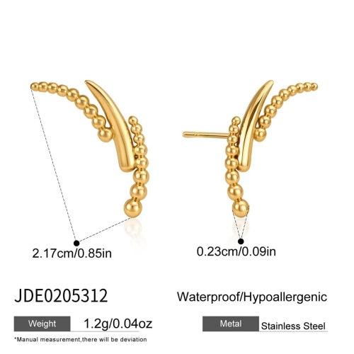 Boucles d’oreilles en acier – E0205312