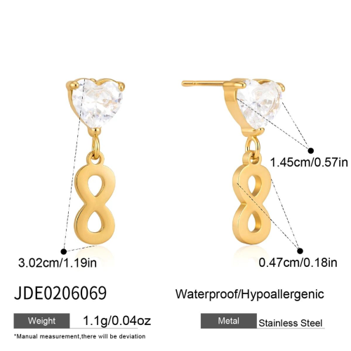 BOUCLES D’OREILLES ACIER REF E0206069