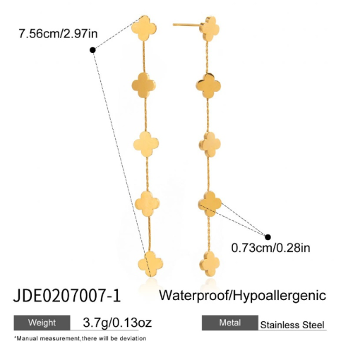 Boucles d’oreilles en acier – E0207007-1