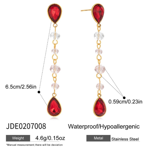 Boucles d’oreilles en acier – E0207008