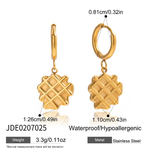 Boucles d’oreilles en acier – E0207025