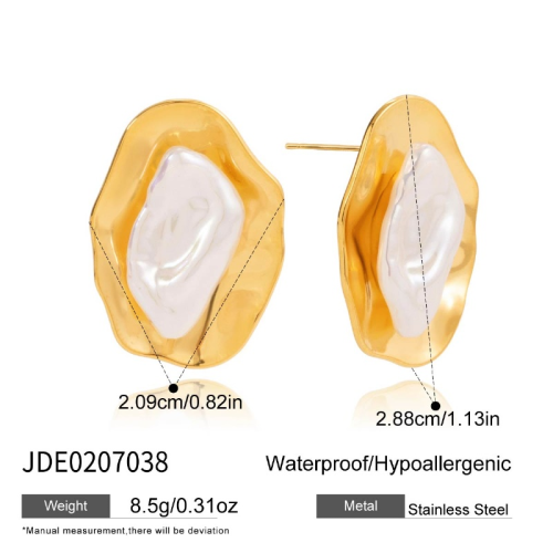 Boucles d’oreilles en acier – E0207038