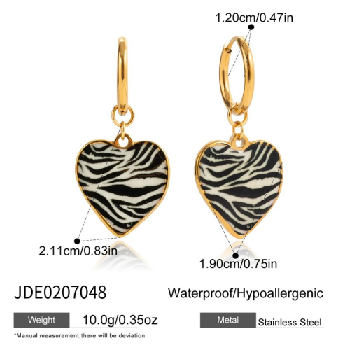 Boucles d’oreilles en acier – E0207048