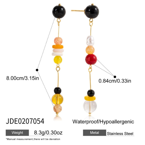 Boucles d’oreilles en acier – E0207054