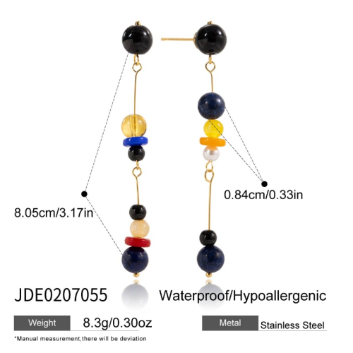Boucles d’oreilles en acier – E0207055
