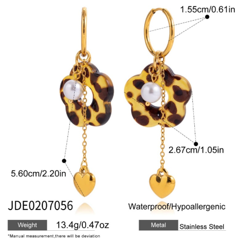 Boucles d’oreilles en acier – E0207056