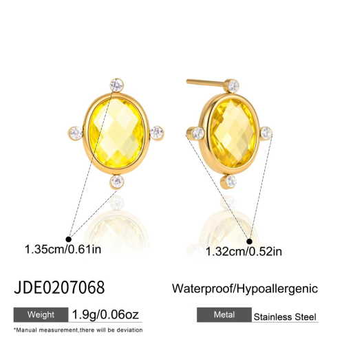 BOUCLES D’OREILLES ACIER REF E0207068