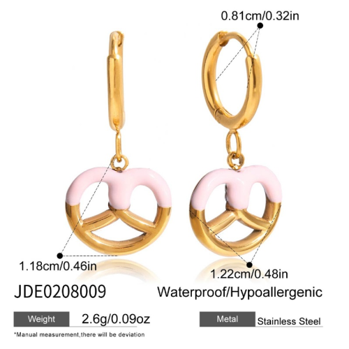 Boucles d’oreilles en acier – E0208009