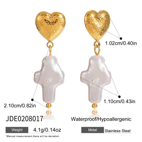 Boucles d’oreilles en acier – E0208017