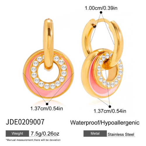 Boucles d’oreilles en acier – E0209007