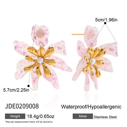 Boucles d’oreilles en acier – E0209008