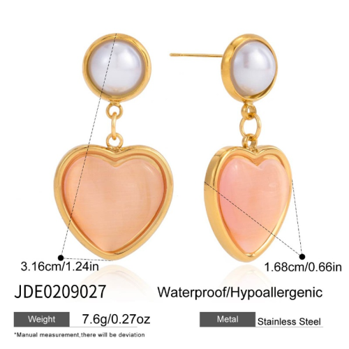 Boucles d’oreilles en acier – E0209027