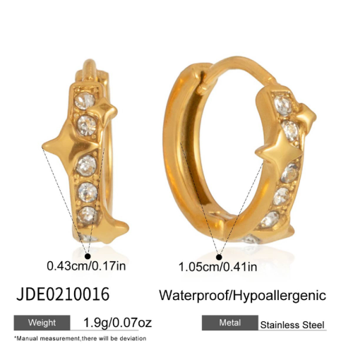 Boucles d’oreilles en acier – E0210016