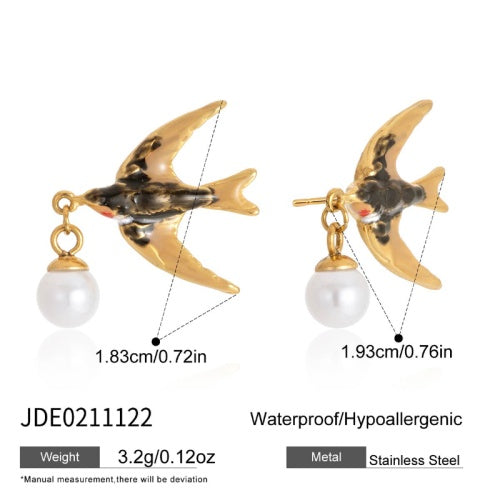 Boucles d’oreilles en acier – E0211122