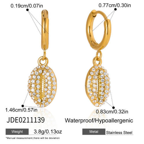 Boucles d’oreilles en acier – E0211139