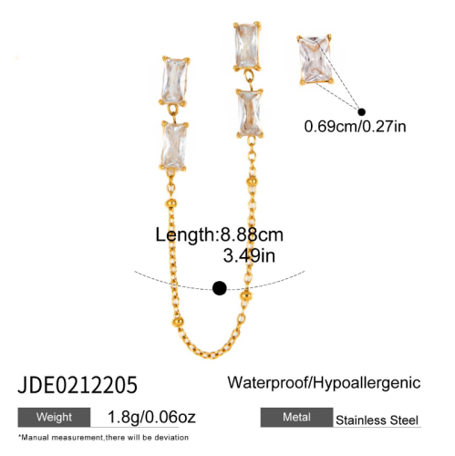Boucles d’oreilles en acier – E0212205