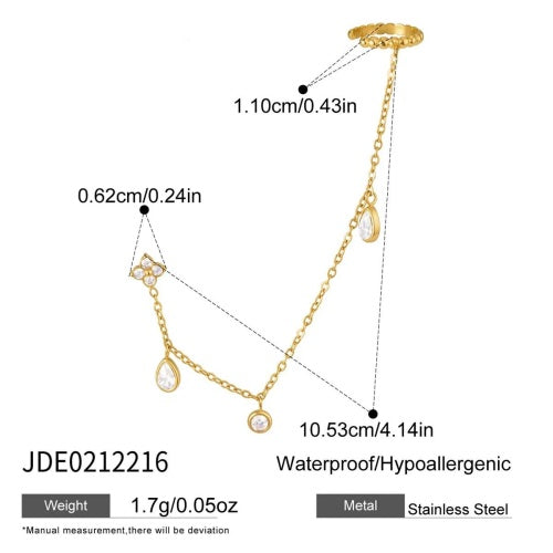 Boucles d’oreilles en acier – E0212216