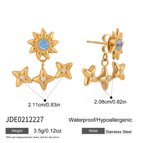 Boucles d’oreilles en acier – E0212227