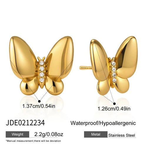 Boucles d’oreilles en acier – E0212234