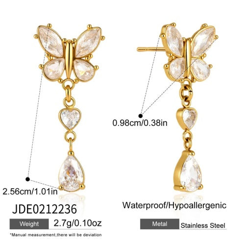 Boucles d’oreilles en acier – E0212236