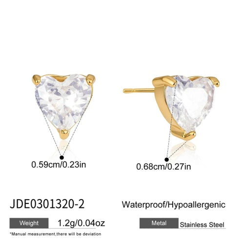 Boucles d’oreilles en acier – E0301320-2