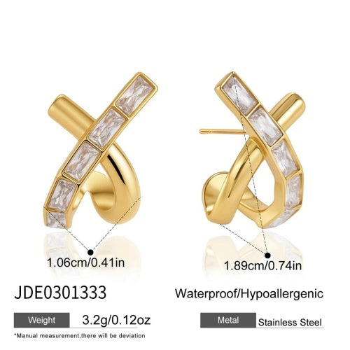 Boucles d’oreilles en acier – E0301333