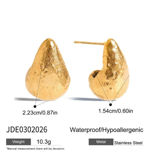 Boucles d’oreilles en acier – E0302026