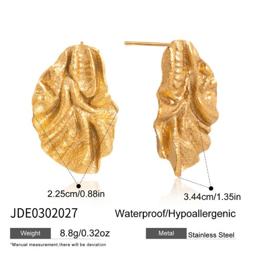 Boucles d’oreilles en acier – E0302027