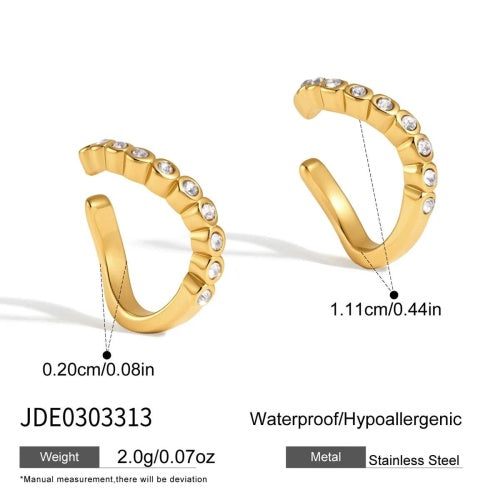 Boucles d’oreilles en acier – E0303313