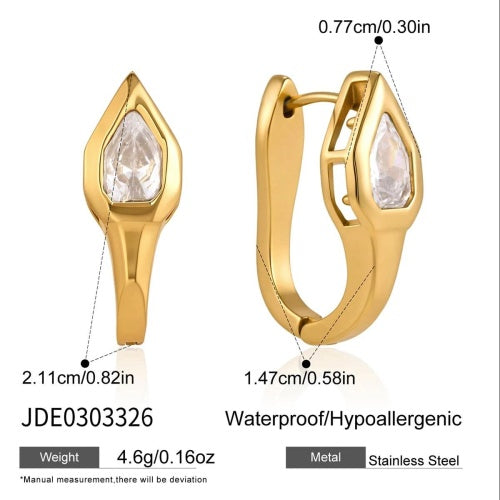 Boucles d’oreilles en acier – E0303326