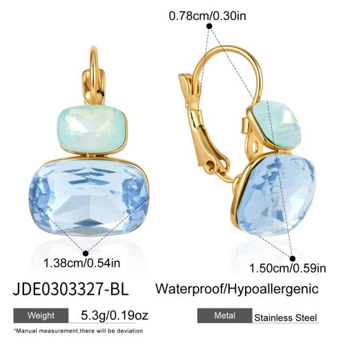 Boucles d’oreilles en acier – E0303327-BL