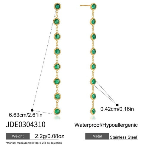 Boucles d’oreilles en acier – E0304310
