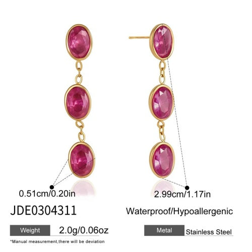 Boucles d’oreilles en acier – E0304311