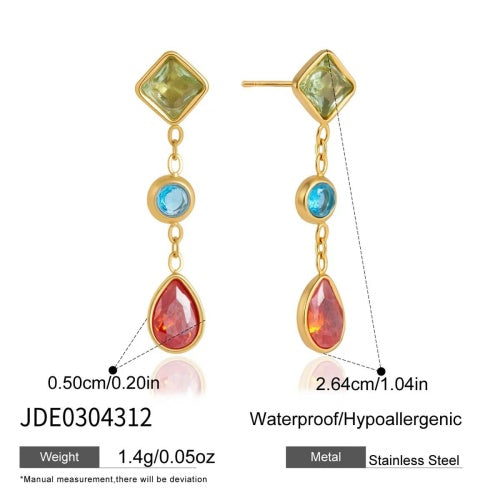 Boucles d’oreilles en acier – E0304312