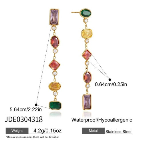 Boucles d’oreilles en acier – E0304318