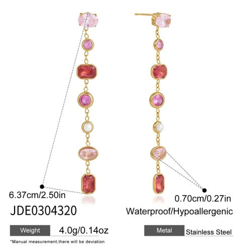 Boucles d’oreilles en acier – E0304320