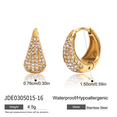 Boucles d’oreilles en acier – E0305015-16