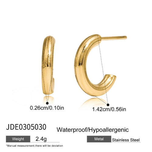 Boucles d’oreilles en acier – E0305030